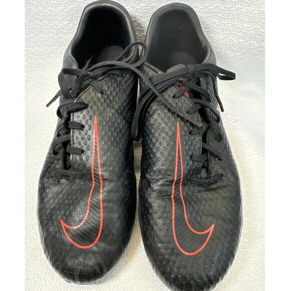 Nike Phantom GT Academy Black Soccer Cleats men sz 7 - Picture 3 of 9